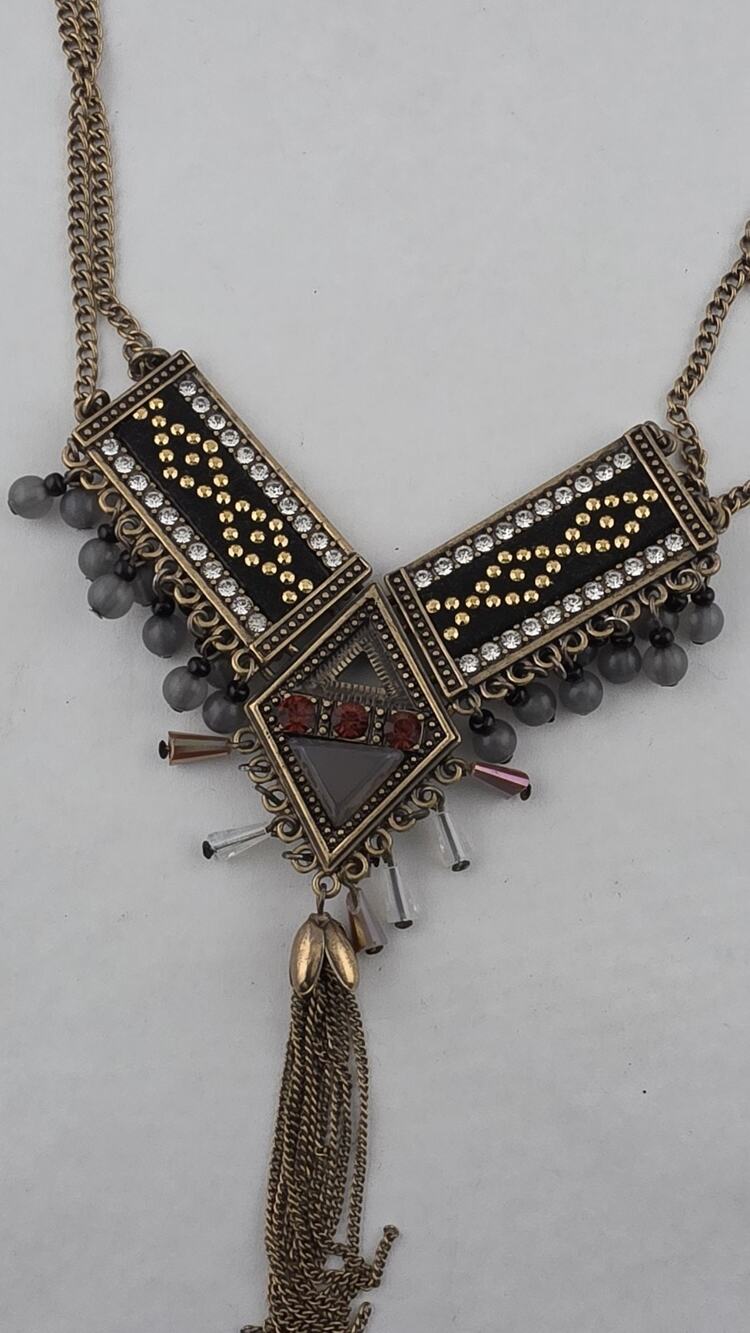 Vintage 2017 Park Lane "Wanderlust" Necklace Orig $196 Native American Theme